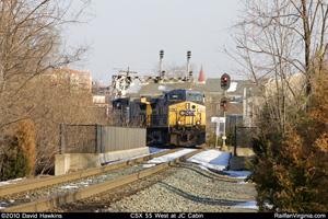 CSX 55 West at JC Cabin